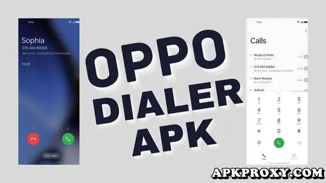 About Oppo Dialer APK