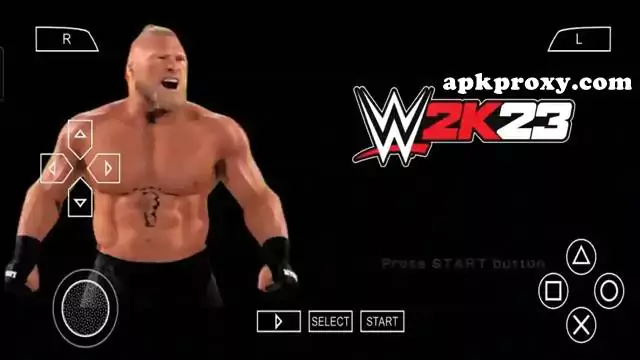 WWE 2K23 PPSSPP Gameplay